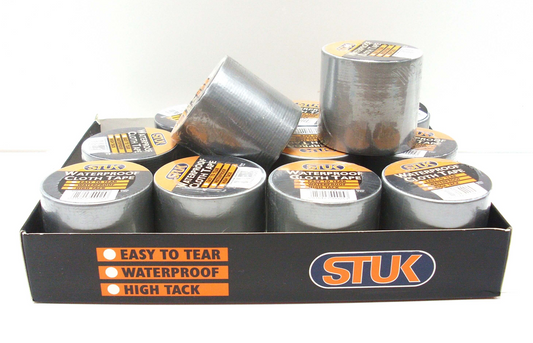 480 X WATERPROOF CLOTH TAPE 50MM/4.5M SILVER
