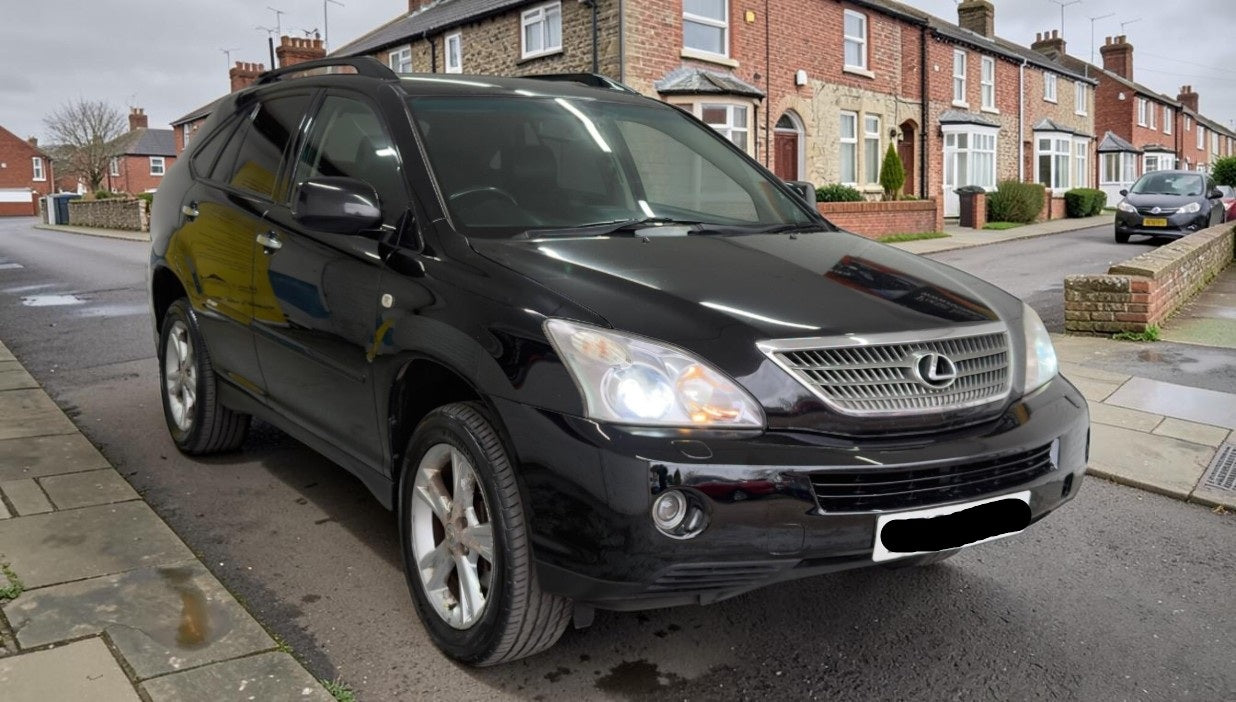 2009 LEXUS RX 400H LIMITED EDTN CVT 3.3 HYBRID ELECTRIC SUV BLACK >>--NO VAT ON HAMMER--<<