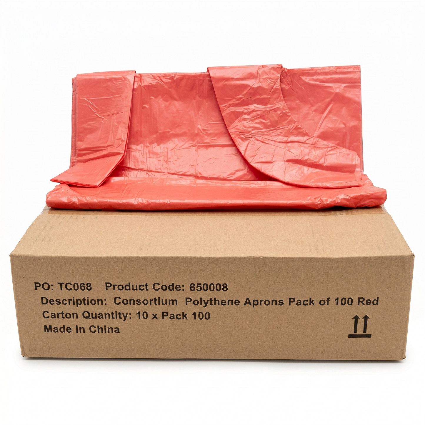 CONSORTIUM RED APRONS FLAT 1000 X 50