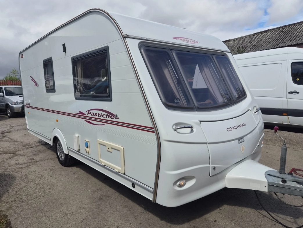 2008 COACHMAN PASTICHE 460 / PRESTIGE 462 2 BERTH TOURING CARAVAN >>--NO VAT ON HAMMER--<<