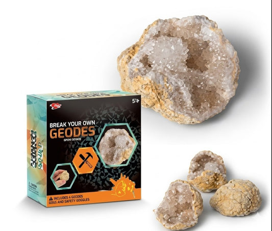 60 X NEW BREAK YOUR OWN GEODES SET