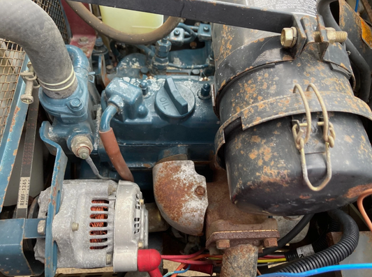 KUBOTA D722 3-CYLINDER DIESEL ENGINE WITH ELECTRIC START