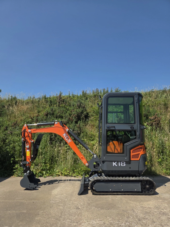 2026 KGX K18 MINI EXCAVATOR – 1.8 TONNE