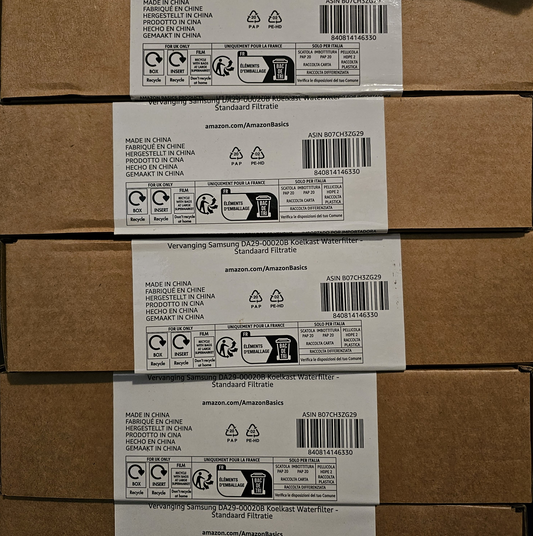 20PCS SAMSUNG REFRIGERATOR FILTER BRAND NEW RRP £480 EBAY DAILY SELLERS PRODUCTS