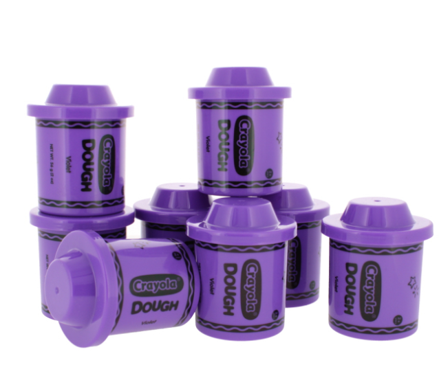 150 X CRAYOLA DOUGH VIOLET