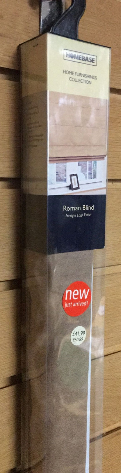 76X BUFF SUEDE ROMAN BLINDS - BEIGE FAWN - (WIDTH) 90X (DROP) 180CM