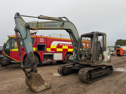 SUMITOMO SH60 TRACKED EXCAVATOR – ISUZU 4-CYLINDER