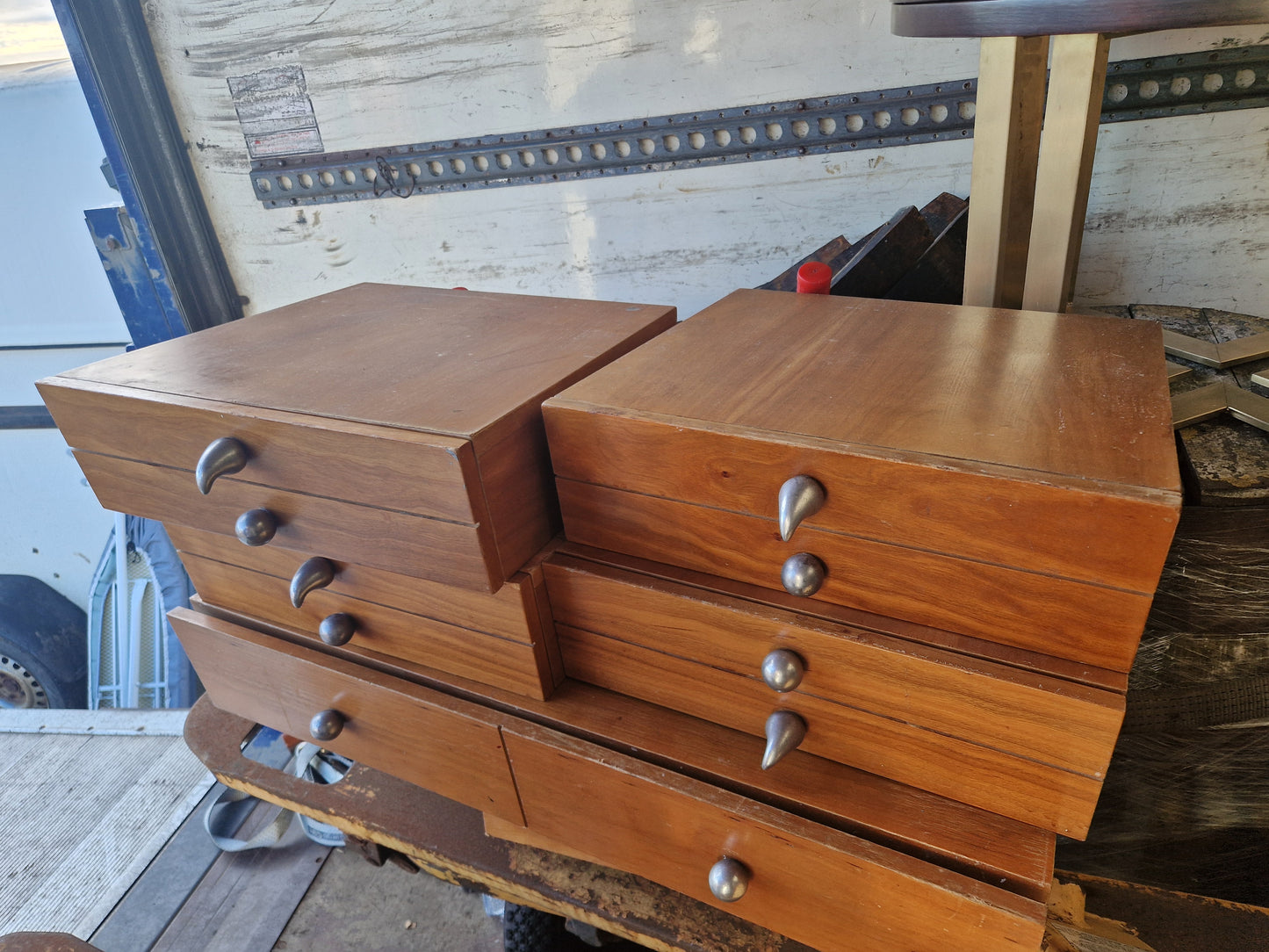 BEDSIDE CABINETS WALL MOUNTED UPCYCLE BEDROOM FURNITURE