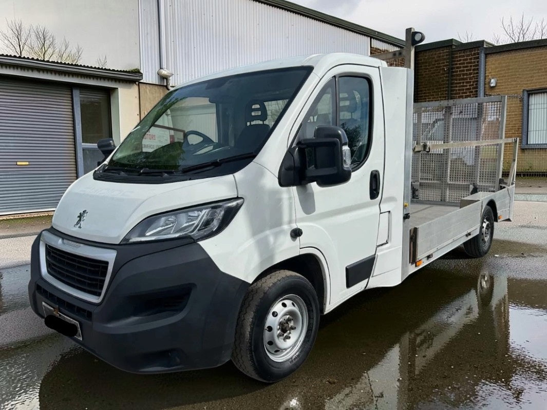 2021 PEUGEOT BOXER 335 140 HDI L2H1 11FT8 LONG ALLOY DROPSIDE PLANT TRUCK (71 REG)