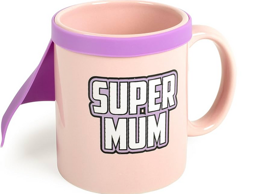 88 X BRAND NEW SUPER MUM MUG WITH CAPE
