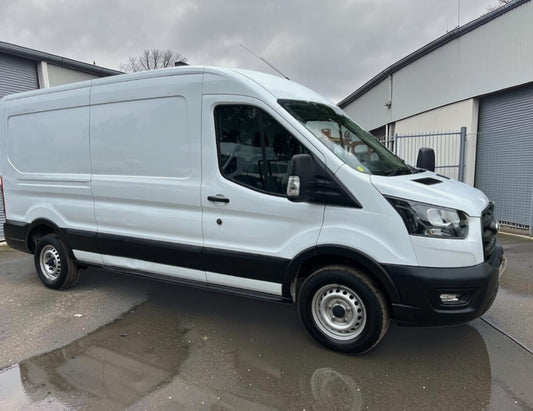 **(ONLY 53K MILEAGE)** 2023 FORD TRANSIT 2.0 ECOBLUE L3H2 LEADER LWB PANEL VAN