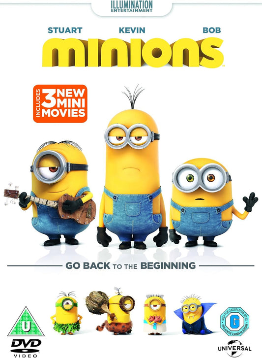 500 X MINIONS DVD BRAND NEW