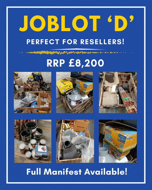 BULK JOBLOT ‘D’ PERFECT FOR RESELLERS RRP £8,200