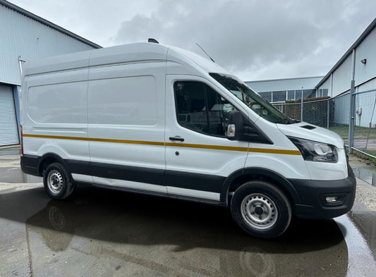 **(ONLY 88K MILEAGE)** 2022 FORD TRANSIT T350 130 BHP L3 H3 LEADER LWB HIGH ROOF WORKSHOP VAN