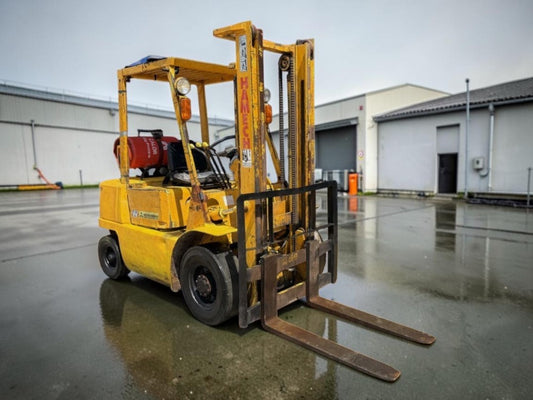 1986 MITSUBISHI FG25 2.5T LPG FORKLIFT – DUPLEX MAST >>--NO VAT ON HAMMER--<<