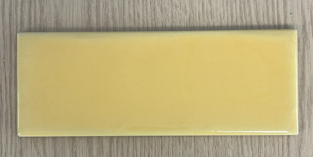 90 BXS BUXTON VINTAGE YELLOW METRO WALL TILES 7.5X20CM.