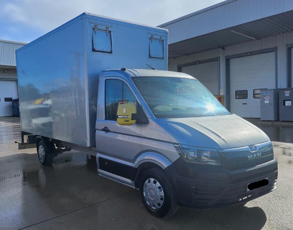 **(ONLY 116K MILEAGE)** 2021 MAN TGE 3.100 1968CC DIESEL MANUAL CHASSIS >>--NO VAT ON HAMMER--<<