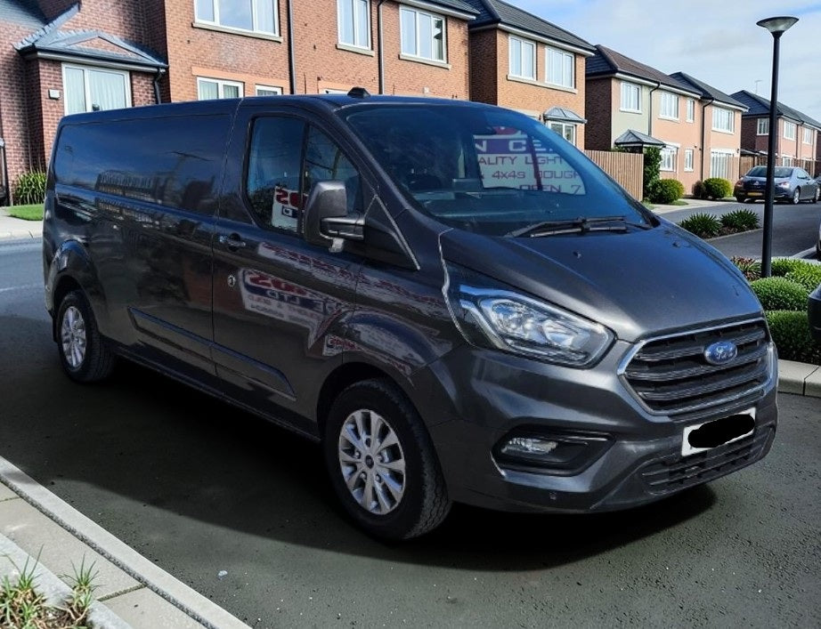 **(ONLY 89K MILEAGE)** 2020 FORD TRANSIT CUSTOM 300LIMITD EBLUE PANEL VAN >>--NO VAT ON HAMMER--<<