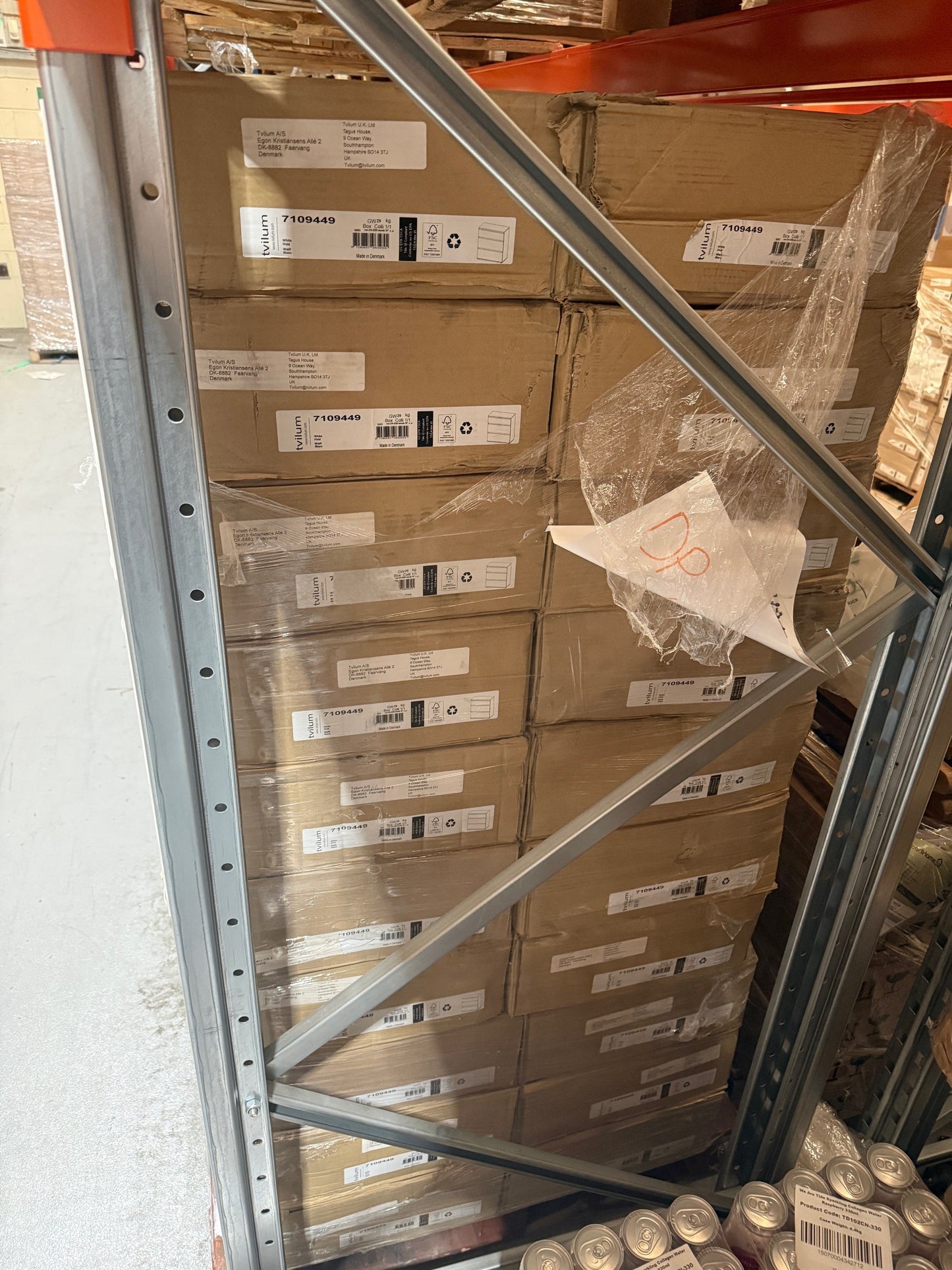 30 X NOVA MATT WHITE 3 DRAWER CHEST OF DRAWERS (H)835MM (W)768MM (D)400MM