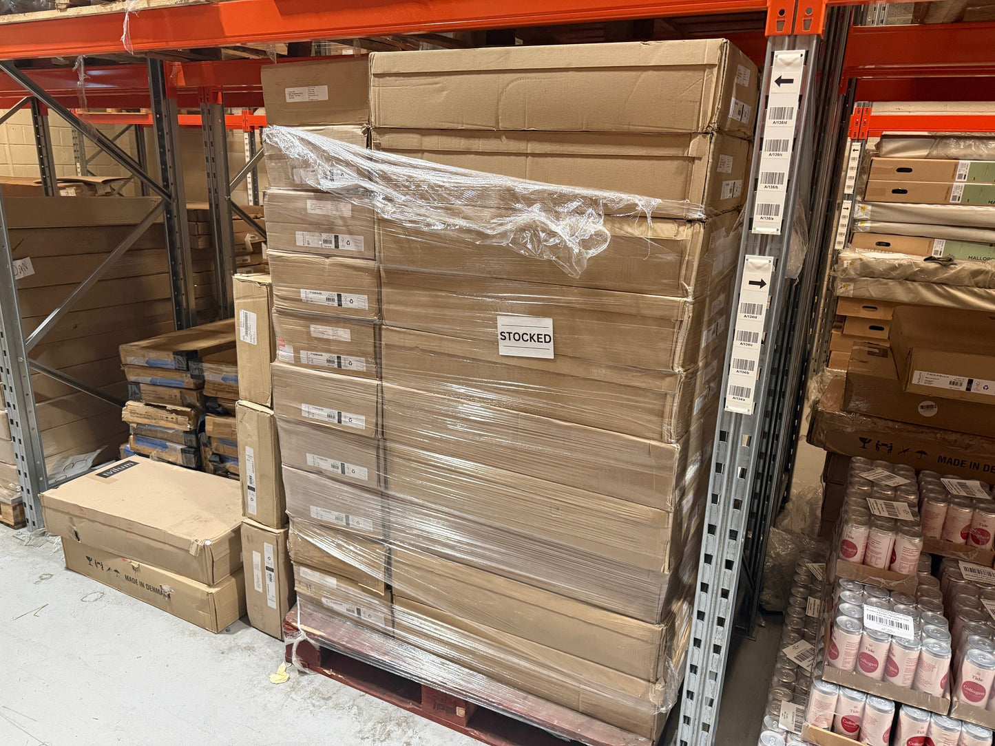 30 X NOVA MATT WHITE 3 DRAWER CHEST OF DRAWERS (H)835MM (W)768MM (D)400MM