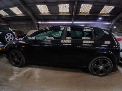 2007 SEAT LEON FR TDI – 2.0 DIESEL – MANUAL – BLACK >>--NO VAT ON HAMMER--<<