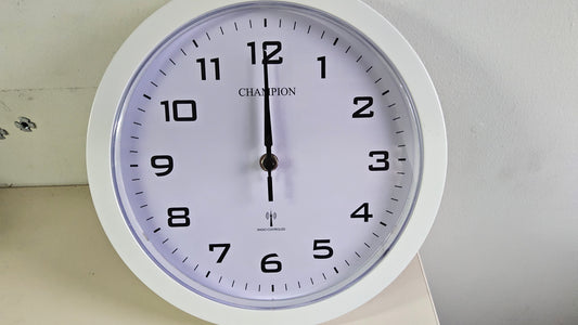 10 PC CHAMPION WOLL CLOCK RADIO CONTROL