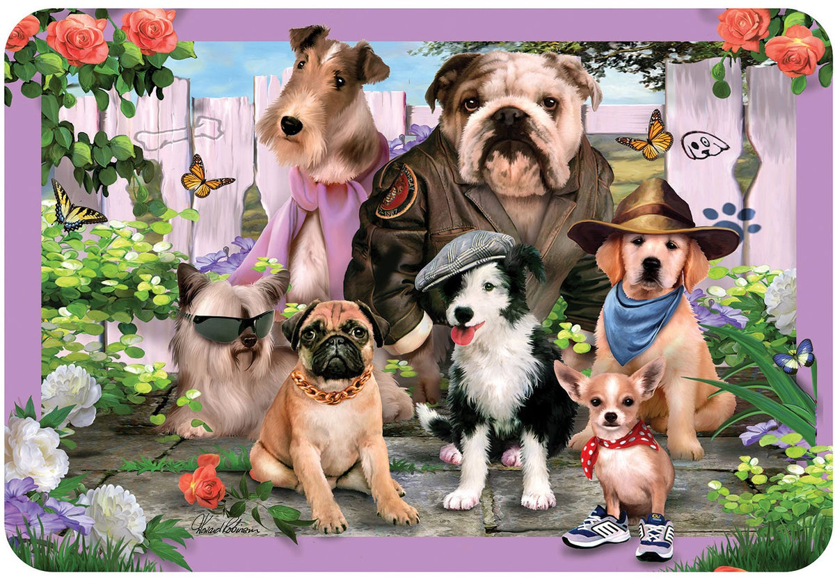 COOL DUDES 3D EFFECT PLACEMAT X 12 UNITS
