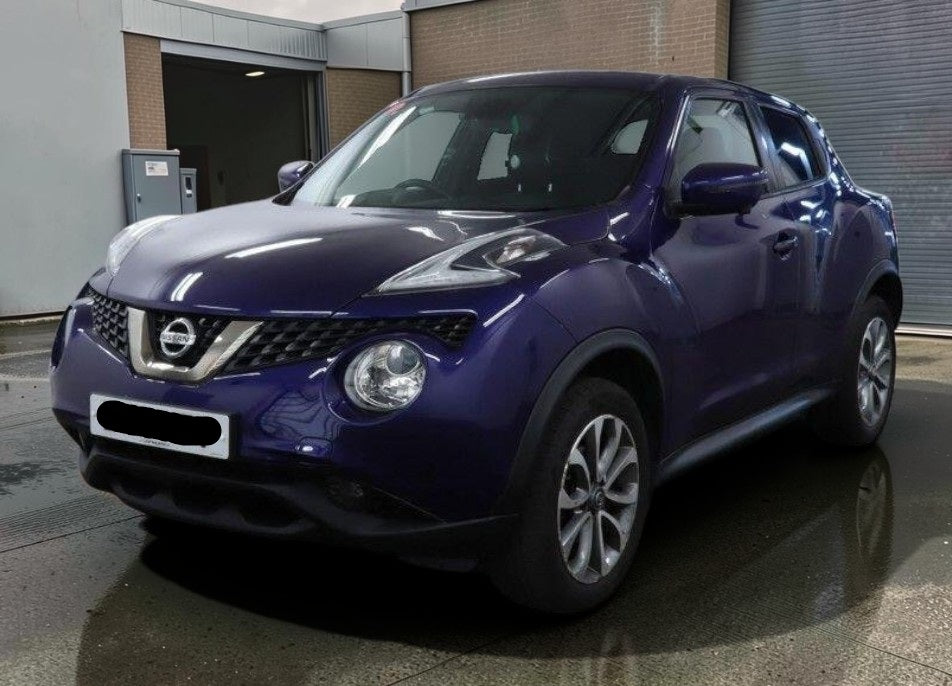 **(ONLY 32K MILEAGE)** 2019 NISSAN JUKE TEKNA CVT 1.6 PETROL AUTOMATIC >>--NO VAT ON HAMMER--<<