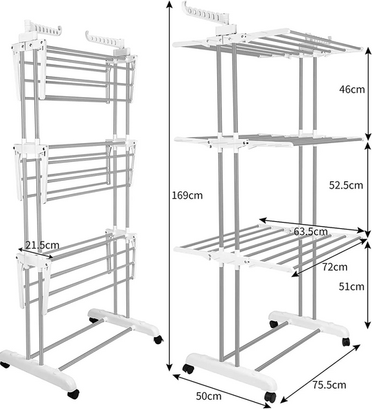 CLOTHES DRYING RACKING NEW BOX X 1