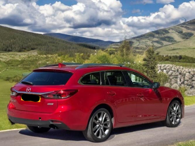 2016 MAZDA 6 SPORT NAV D AUTO 2.2 DIESEL ESTATE RED >>--NO VAT ON HAMMER--<<