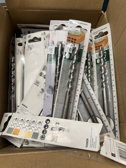 105 X GENUINE BOSCH 10MM DRILL BITS – BRAND NEW RETAIL PACKED – RRP OVER £800