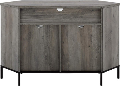 WALKER EDISON EDEN BRIDGE DESIGNS TV STAND, GREY WASH WAYFAIR RRP £450.