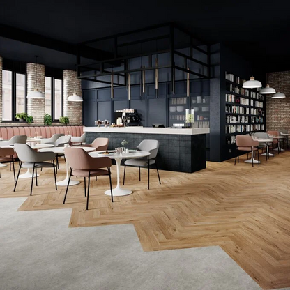POLYFLOR EXPONA FLOW LIGHT INDUSTRIAL CONCRETE VINYL ROLL 32M² COMMERCIAL