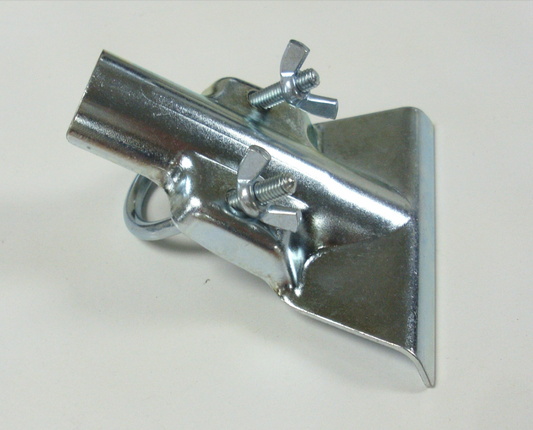 400 X BROOM HANDLE METAL CLAMP W/WING NUTS