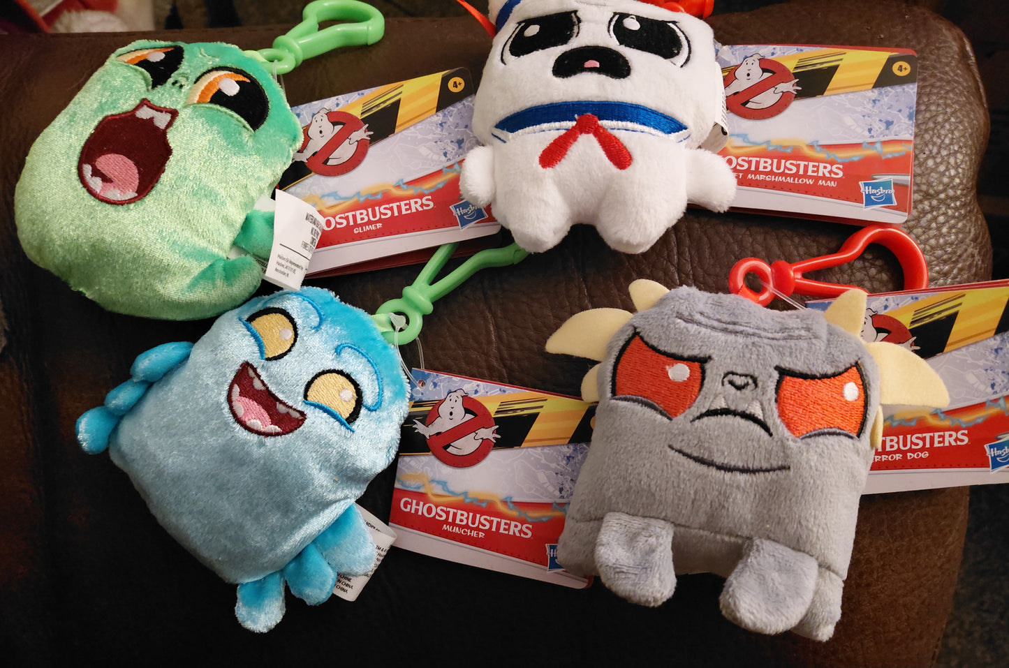 WHO YOU GONNA CALL GHOSTBUSTERS PLUSH KEYRINGS AND MONSTER KIDS TOOTHBRUSHES 100 ,ITEMS