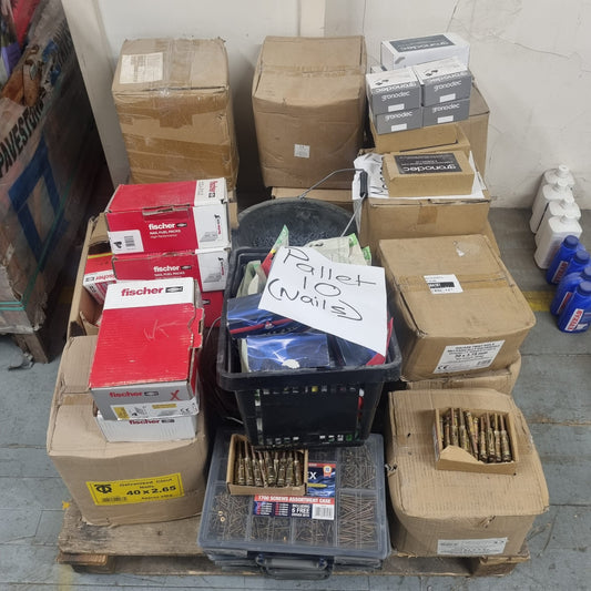 JOBLOT OF NAILS AND FIXINGS RRP £2600