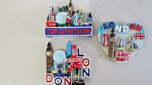 160 PC ASSORTED LONDON MAGNET FOR FRIDGE