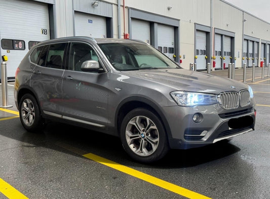 **(ONLY 106K MILEAGE)** 2017 BMW X3 2.0 20D XLINE AUTO XDRIVE SUV GREY >>--NO VAT ON HAMMER--<<