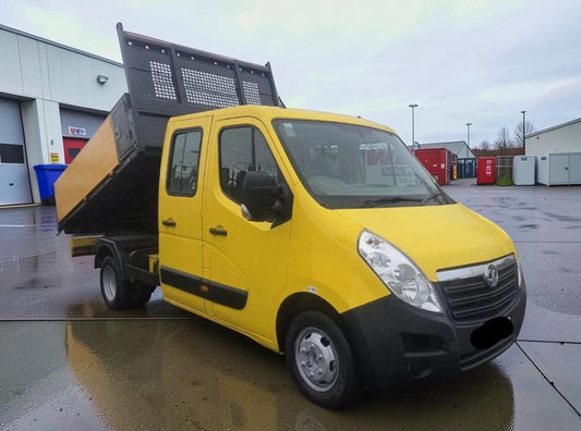 **(ONLY 68K MILEAGE)** 2016 VAUXHALL MOVANO L3H1 R3500 CDTI 2.3 DIESEL MANUAL CHASSIS CAB TIPPER