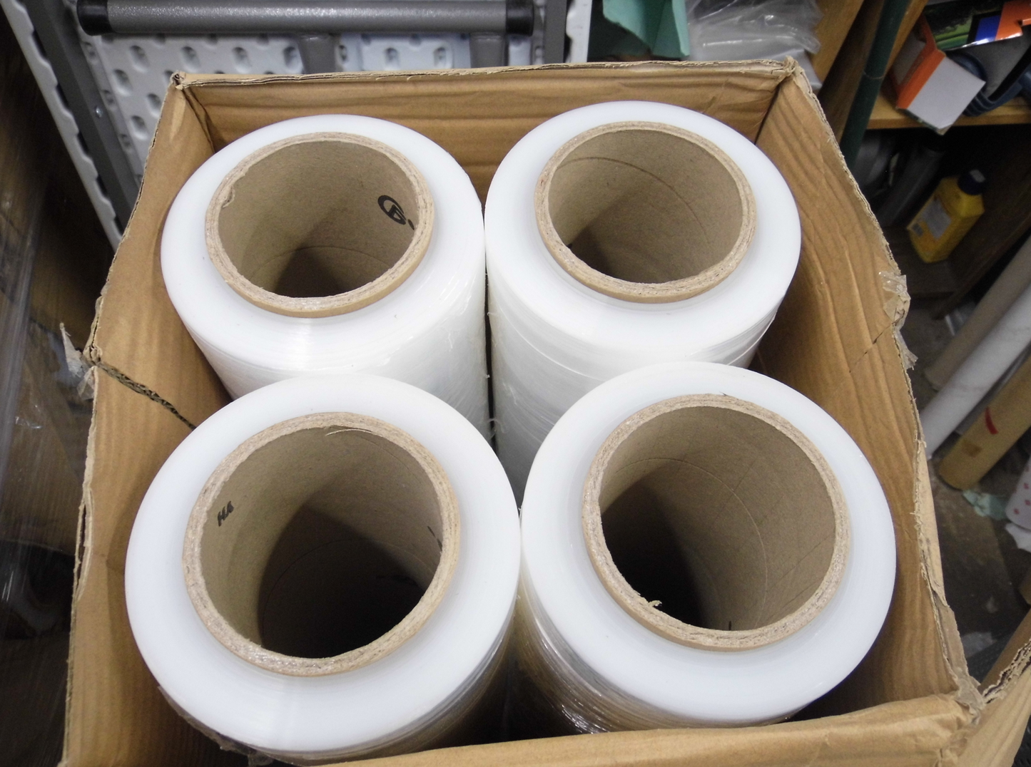 15 CARTONS X 4 ROLLS PALLETWRAP 500MM X 300MET X 23MICRONS