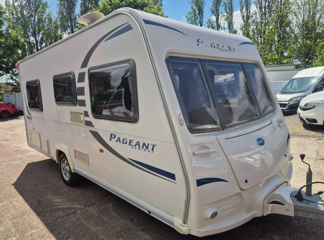 2010 BAILEY PAGEANT SERIES 7 BORDEAUX TOURING CARAVAN >>--NO VAT ON HAMMER--<<