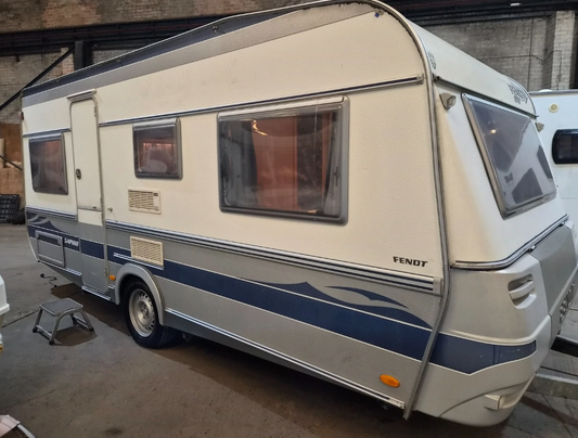 2007 FENDT SAPHIRE TWIN LOUNGE 4-BERTH TOURING CARAVAN >>--NO VAT ON HAMMER--<<