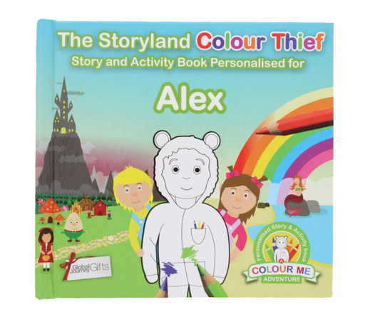 25 X THE STORYLAND COLOUR THIEF BOOK ALEX