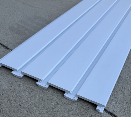 4 BOXES WHITE SLAT WALL