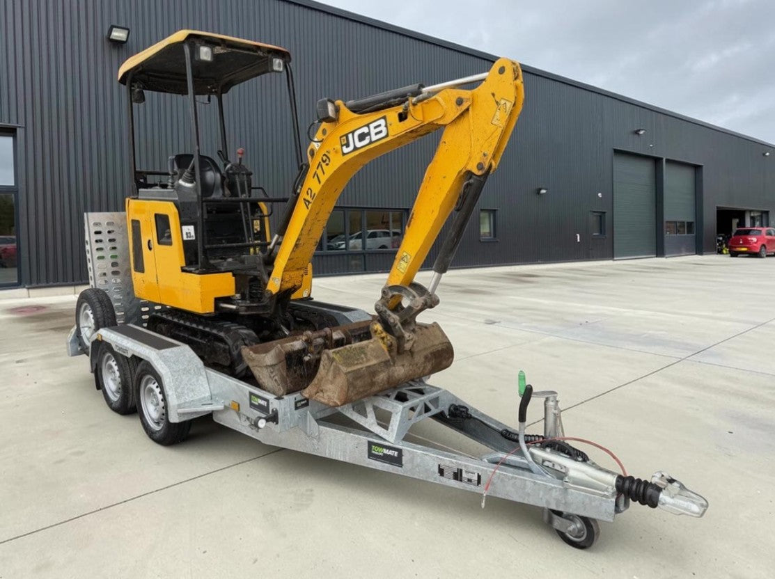2019 JCB 15C-1 MINI EXCAVATOR / DIGGER WITH TRAILER