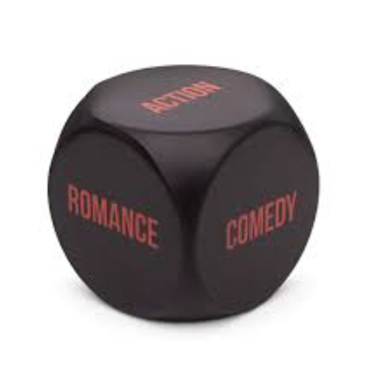 480 X BRAND NEW STRESS-FLIX DICE 6 TV CATEGORIES