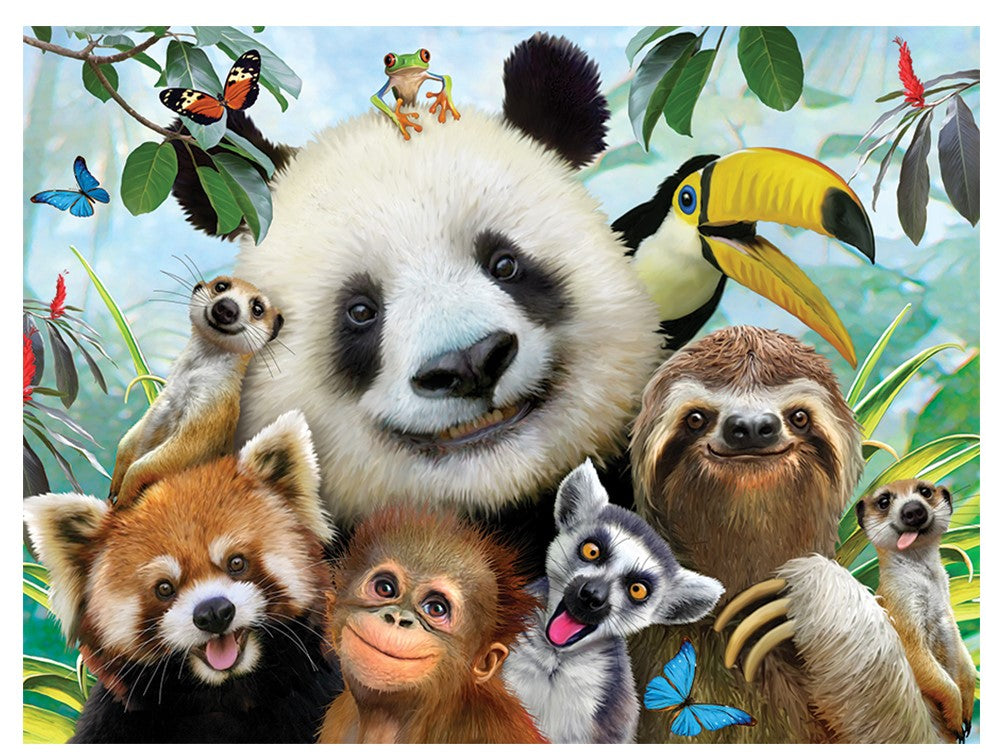 ZOO SELFIE 3D EFFECT POSTER X 12