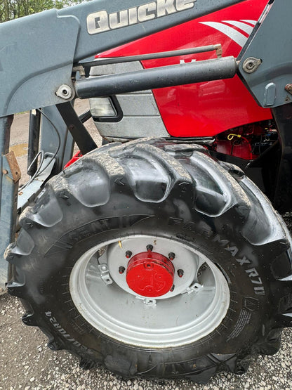 MCCORMICK CX95 QUICKE Q40 LOADER 6300 HOURS FROM NEW