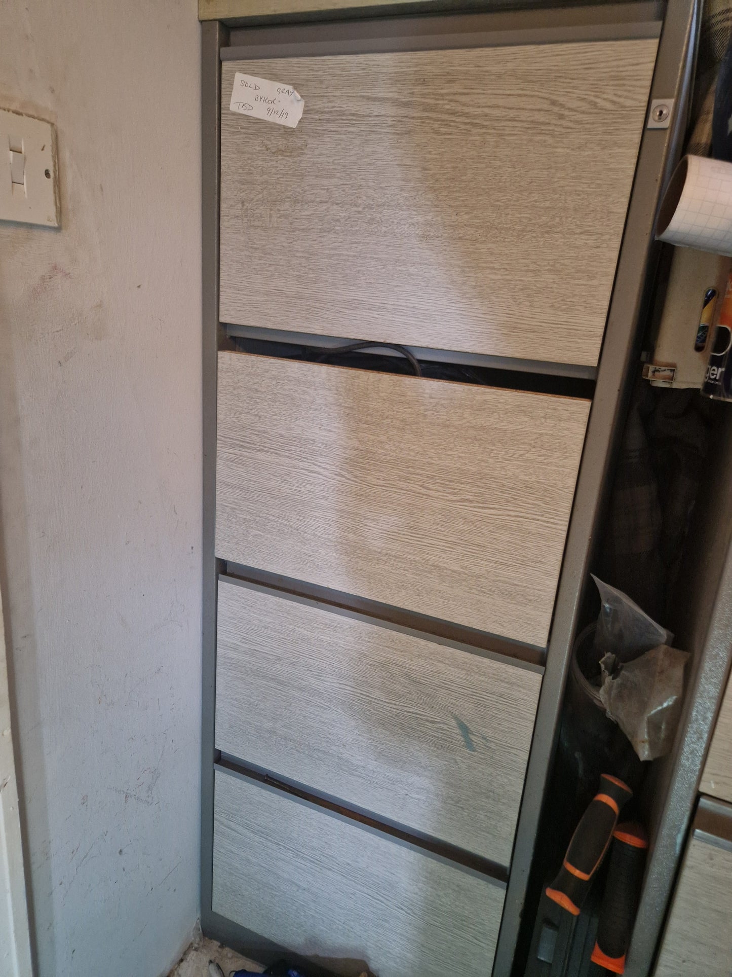 FILING CABINETS 4X TOOL STORAGE ECT