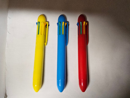 8 COLOUR BALPEN 560 PACKS OF 3 - TOTAL 1680 PENS